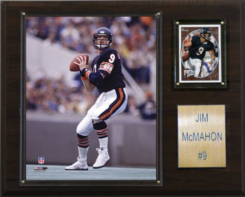 NFL Jim McMahon Chicago Bears Player Plaque