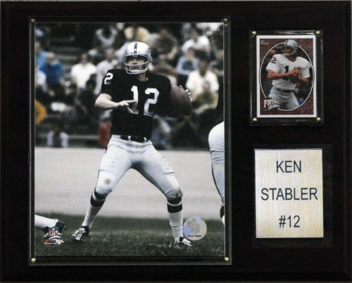 NFL Ken Stabler Oakland Raiders Player Plaque NFL Ken Stabler Oakland Raiders Player Plaque