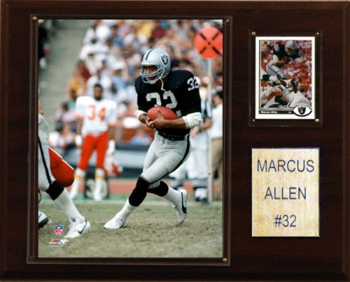 NFL Marcus Allen Oakland Raiders Player Plaque NFL Marcus Allen Oakland Raiders Player Plaque