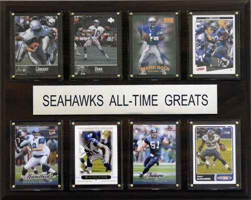 NFL Seattle Seahawks All Time Greats Plaque