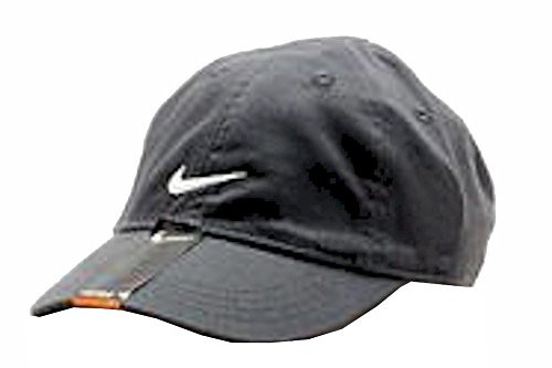 Nike Infant Boys Embroidered Swoosh Logo Cotton Baseball Cap Anthracite  693    White Anthracite 12 24M