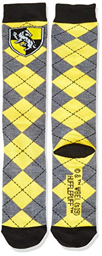 Harry Potter Hufflepuff School Uniform Knee High Socks Adult