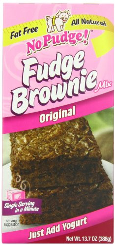 No Pudge  Fat Free Fudge Brownie Mix Original 137 Ounce Boxes  Pack of 6