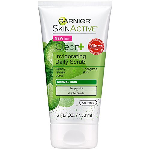 Garnier SkinActive Clean  Invigorating Face Scrub Normal Skin 5 fl oz
