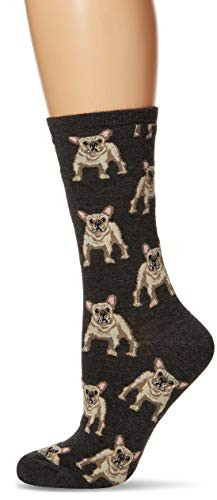 Socksmith Women s Frenchie SocksCharcoal Heather One Size