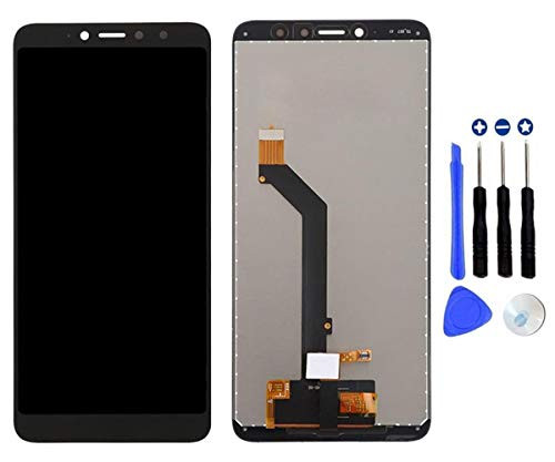Iiseon Replacement for LCD Display Screen Touch Digitizer Assembly Compatible with Xiaomi Redmi S2   Redmi Y2 599  Black