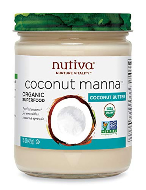 Nutiva Organic Coconut Manna 15 oz