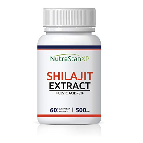 NutrastanXP Shilajit Extract Supplement 500 mg 60 Vegetarian Capsules NutrastanXP Shilajit Extract Supplement 500 mg 60 Vegetarian Capsules