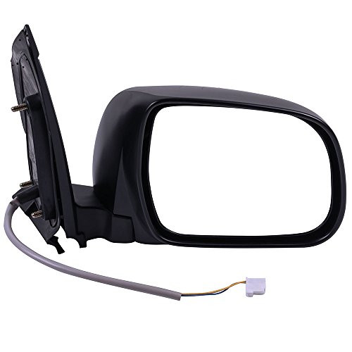 OCPTY Right Side Mirrors Fits for 2004 2010 for Toyota Sienna Power Adjustment Non Heated Black Manual Folding Replacement Rear View Door Mirror Passenger Side
