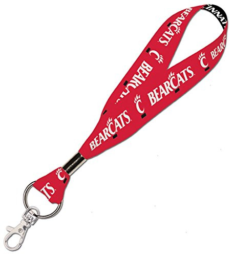 NCAA University of Cincinnati Bearcats 6 inch Key Strap