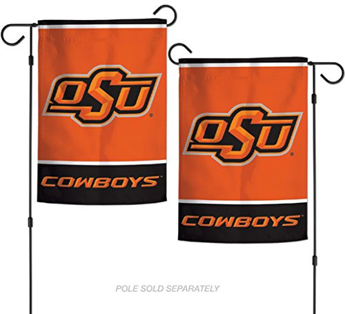 WinCraft NCAA Oklahoma State Cowboys 125 x 18 Inch 2 Sided Garden Flag Logo WinCraft NCAA Oklahoma State Cowboys 125 x 18 Inch 2 Sided Garden Flag Logo