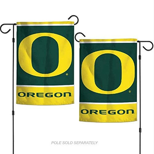 WinCraft NCAA University of Oregon Ducks 125 x 18 Inch 2 Sided Garden Flag Logo WinCraft NCAA University of Oregon Ducks 125 x 18 Inch 2 Sided Garden Flag Logo