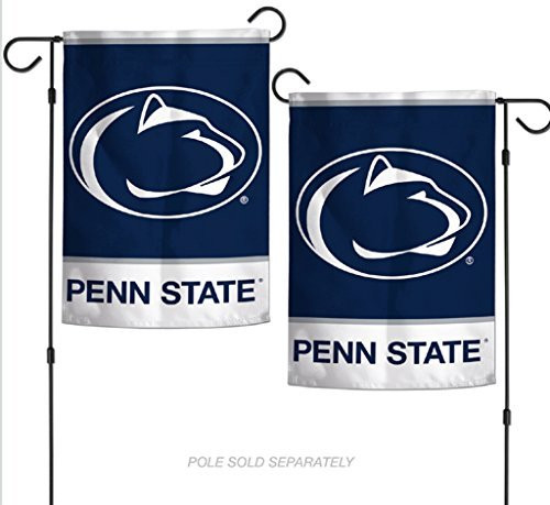 WinCraft NCAA Penn State Nittany Lions 125 x 18 Inch 2 Sided Garden Flag Logo WinCraft NCAA Penn State Nittany Lions 125 x 18 Inch 2 Sided Garden Flag Logo