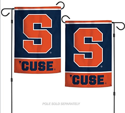 WinCraft NCAA Syracuse University Orange 125 x 18 Inch 2 Sided Garden Flag Logo WinCraft NCAA Syracuse University Orange 125 x 18 Inch 2 Sided Garden Flag Logo