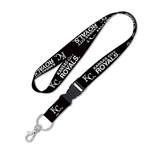 WinCraft Kansas City Royals Lanyard with Detachable Buckle 1    Black