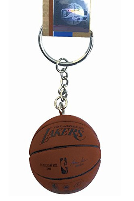 PSG NBA Los Angeles Lakers Keychain Basketball Black Small PSG NBA Los Angeles Lakers Keychain Basketball Black Small