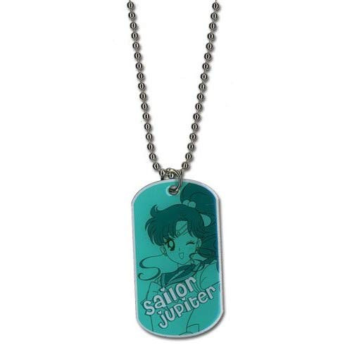Sailor Moon Sailor Jupiter Dog Tag Necklace