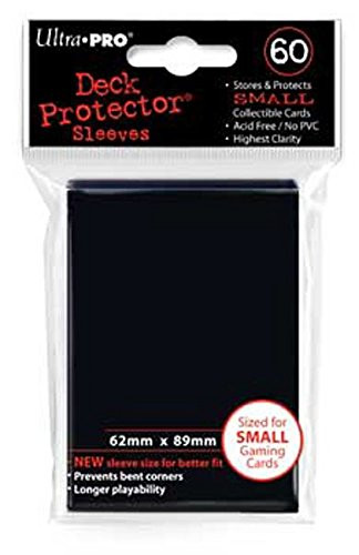 Ultra Pro Deck Protectors Solid   Small Size   Black