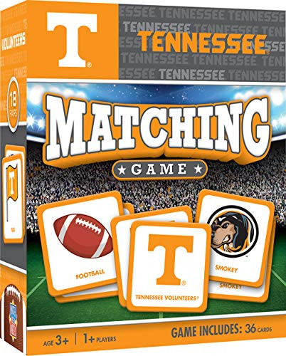 MasterPieces NCAA Tennessee Volunteers Matching Game For Ages 3