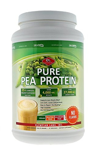 Olympian Labs Pure Pea Protein Powder 27 Servings
