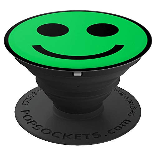 Awesome  graphic green face grip for your phone   PopSockets Grip and Stand for Phones and Tablets