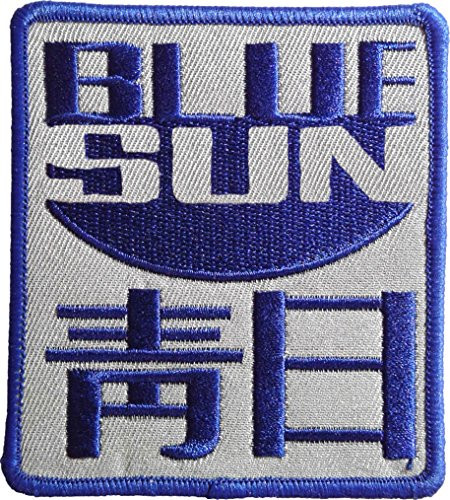 Ata Boy Firefly Blue Sun 36  Full Color Embroidery Iron On Patch