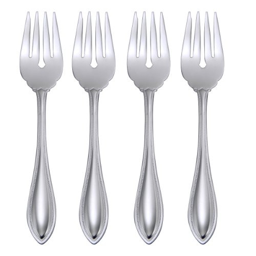 Oneida American Harmony Everyday Flatware Salad Forks Set of 4 Oneida American Harmony Everyday Flatware Salad Forks Set of 4