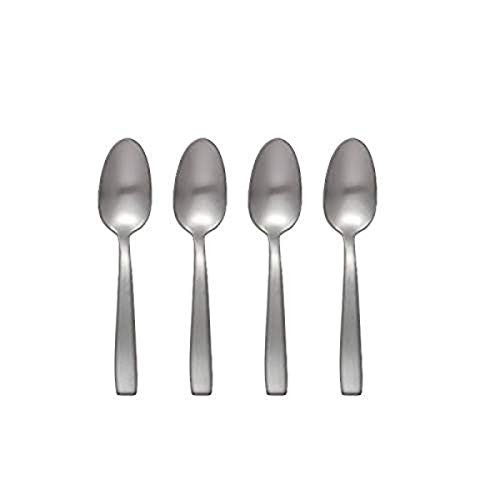 Oneida Everdine Everyday Flatware Teaspoons Set of 4 18 0 Stainless Steel Silverware Set Oneida Everdine Everyday Flatware Teaspoons Set of 4 18 0 Stainless Steel Silverware Set