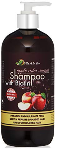 Apple Cider Vinegar   Biotin Shampoo Hair Thickening   Strengthening Shampoo with Aloe Vera Juice Argon Oil   Saw Palmetto   Balances pH Condition Moisturize   Remove Build up