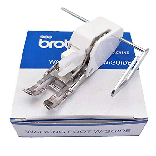 FQTANJU Open Toe Walking Foot SA188 Even Feed Foot for Brother F033N F033 XC2214002 Pressure Foot