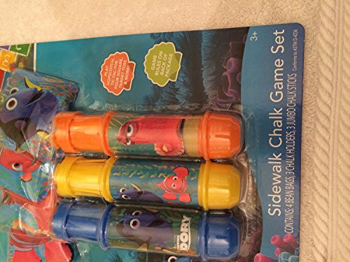 Disney Pixar Finding Dory-Sidewalk Chalk Game Set