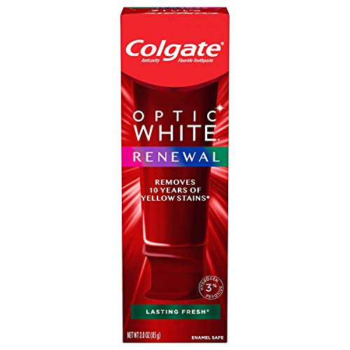 Optic White Renewal Teeth Whitening Toothpaste Lasting Fresh 3 oz