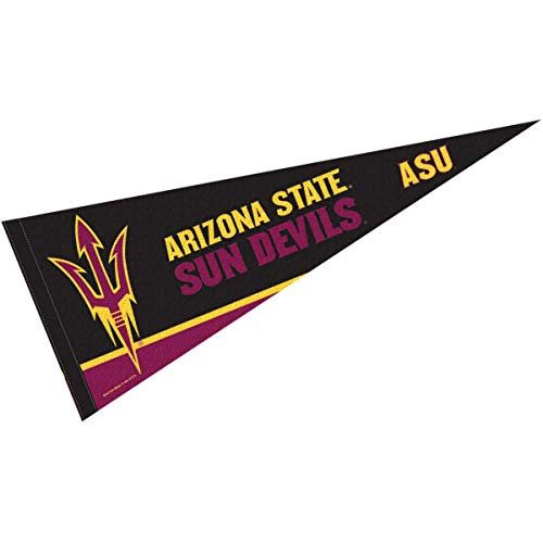 College Flags   Banners Co Arizona State Sun Devils Pennant Full Size Felt