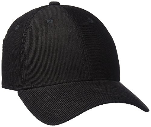 DECKY 231 BLK Low Structured Corduroy Caps Black