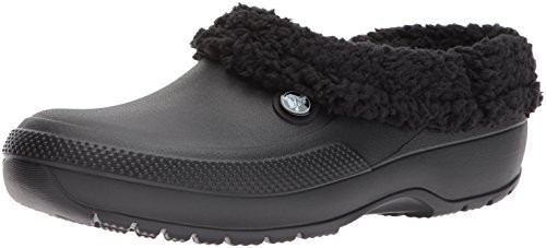 Crocs Classic Blitzen III Lined Clog Mule Black Black 9 Women 7 Men