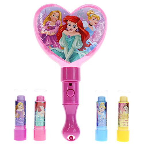 Townley Girl 4 Pack Lip Balm with Light Up Mirror No Batteries Needed 5 CT Disney Princess Townley Girl 4 Pack Lip Balm with Light Up Mirror No Batteries Needed 5 CT Disney Princess