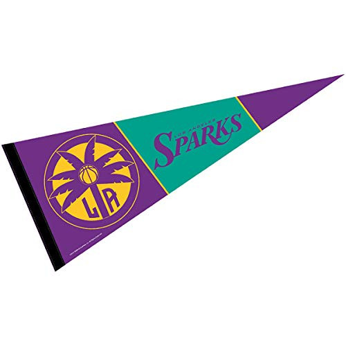 WinCraft Los Angeles Sparks Pennant Banner Flag WinCraft Los Angeles Sparks Pennant Banner Flag