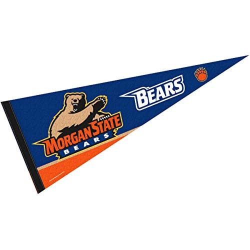College Flags   Banners Co Morgan State University Pennant Full Size Felt