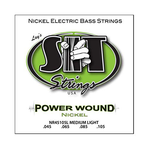 SIT Strings SIT Stay In Tune NR45105L 4 String Medium Power Wound Nickel Bass