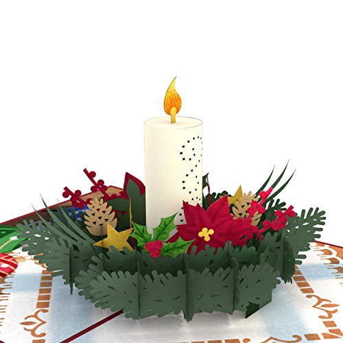 Lovepop Night Before Christmas Candle Pop Up Card   Greeting Card 3D Cards Christmas Cards Pop Up Cards Christmas 3D Card Christmas