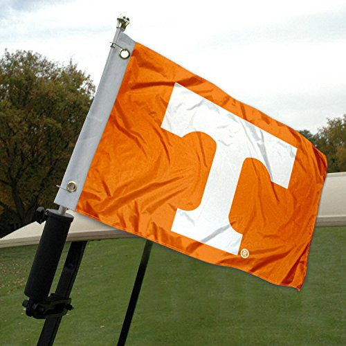College Flags Banners Co University of Tennessee Golf Cart and Boat Flag College Flags Banners Co University of Tennessee Golf Cart and Boat Flag