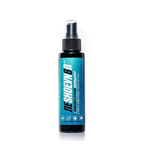 Reshoevn8r Shoe Water   Stain Repellent 4 oz Spray Protect Leather Canvas Suede Knit and Mesh Sneakers