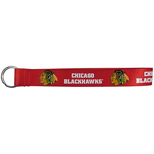 Siskiyou NHL Chicago Blackhawks Lanyard Key Chain Wristlet Siskiyou NHL Chicago Blackhawks Lanyard Key Chain Wristlet