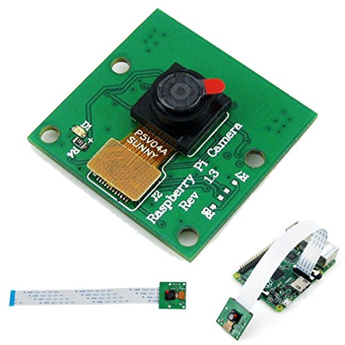 HiLetgo OV5647 5MP Camera OV5647 Camera Module Raspberry Pi Camera for Raspberry Pi A B  2 Model B with Cable
