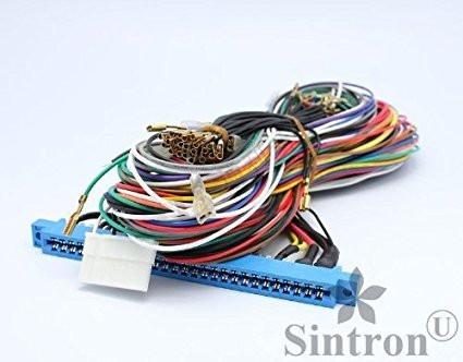 Sintron  Arcade Jamma Board Standard Cabinet Wiring Harness Loom 282 56pin Cable for Arcade Jamma Multigame Boards PCB Video Game Board