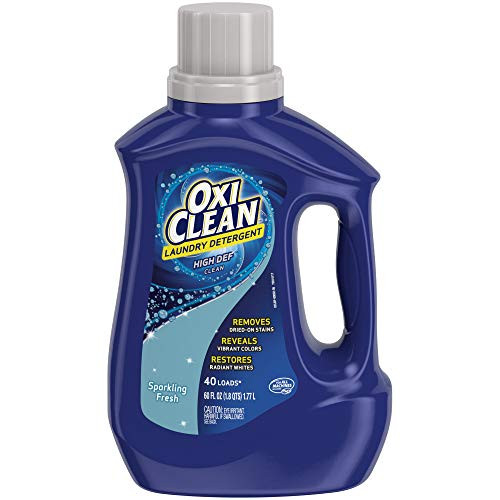 OxiClean High Def Sparkling Fresh Liquid Laundry Detergent 60 oz