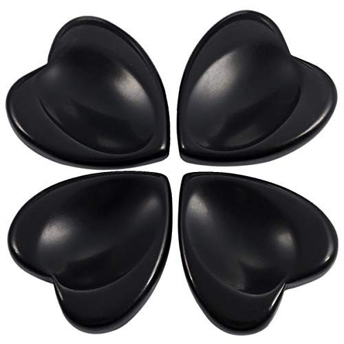 mookaitedecor Black Obsidian Thumb Worry Stone Pocket Palm Stones Crystal Healing Reiki Stress Relief Pack of 4 Heart Shape mookaitedecor Black Obsidian Thumb Worry Stone Pocket Palm Stones Crystal Healing Reiki Stress Relief Pack of 4 Heart Shape