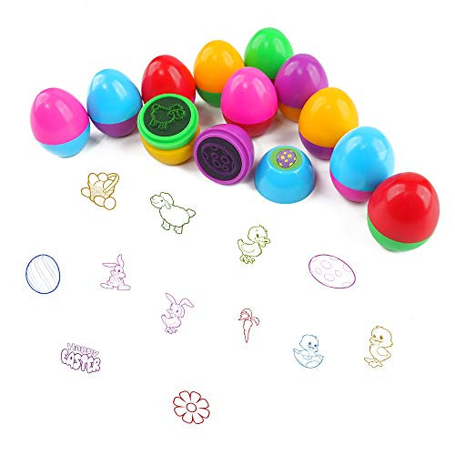 FUNNISM Easter Egg Stampers 12PCs Kids Self Ink Egg Stampers for Easter Theme Party FavorsEaster Egg HuntTreasure ChestsClassroom Prize SuppliesKids Gifts FUNNISM Easter Egg Stampers 12PCs Kids Self Ink Egg Stampers for Easter Theme Party FavorsEaster Egg HuntTreasure ChestsClassroom Prize SuppliesKids Gifts