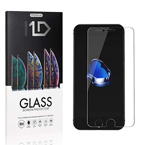 Bear Village Screen Protector for iPhone 6 Plus iPhone 8 Plus iPhone 7 Plus 9H Bubble Free Scratch Resistant Tempered Glass Screen Protector Film for iPhone 6 Plus 6s Plus 8 Plus 7 Plus 1 Pack