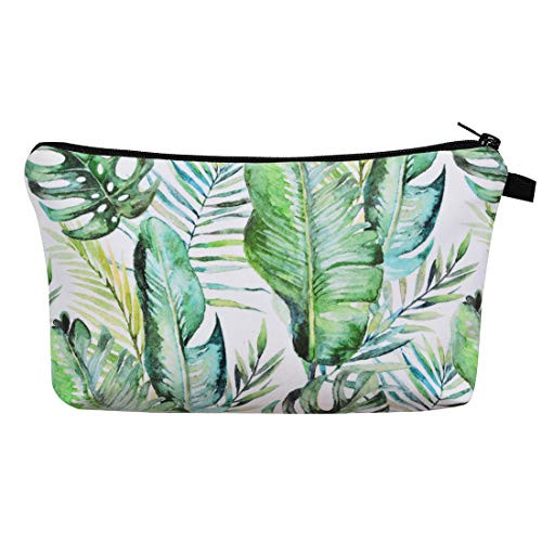 Cosmetic Bags for women Functional Makeup bags Small makeup pouch Travel bags Toiletries case Durable Waterproof bags Accessories Organizer Fashion Women Gifts  Plant